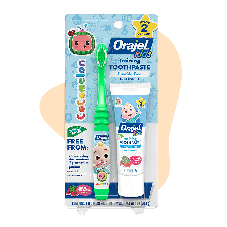 My Little Pony™ FluorideFree Training Toothpaste with Brush Orajel™ Kids